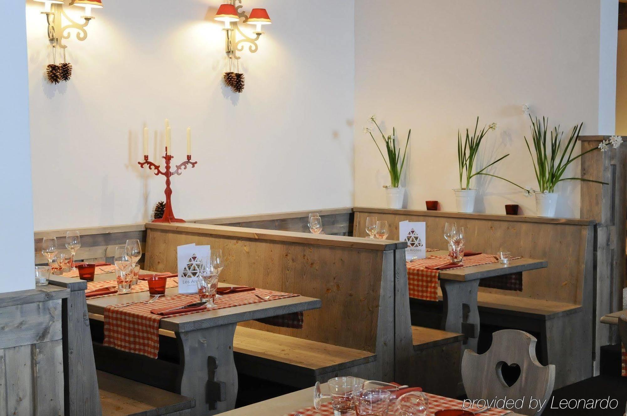Hotel Arcadien Les Arcs  Nhà hàng bức ảnh